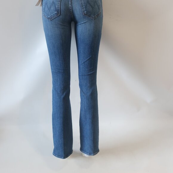 NWT Womens Mother (Item-88) Blue Insider Sneak Loafers And Lassos Jeans 24 - Picture 12 of 14